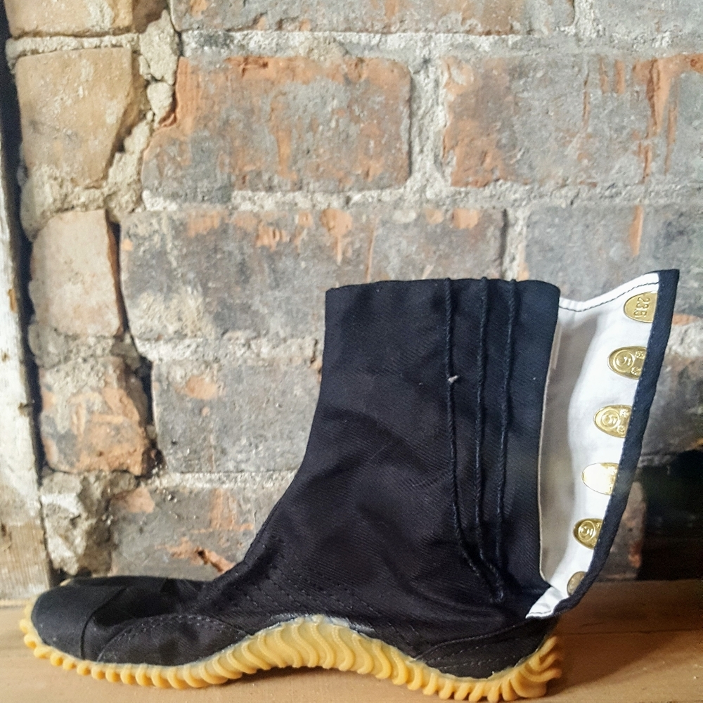 Black Japanese Rikio Fighter Shoes